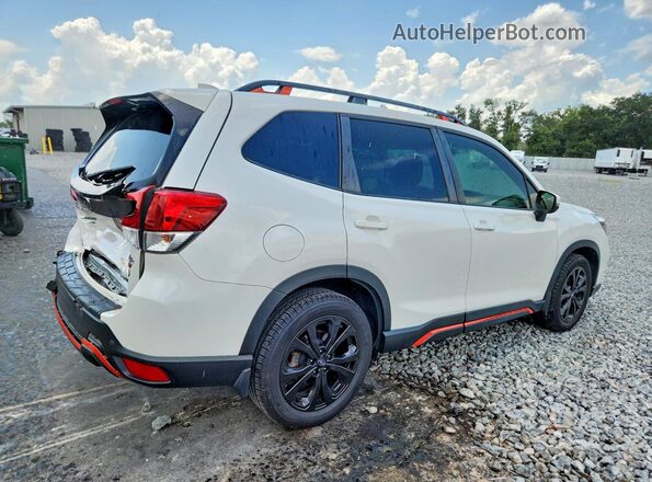 JF2SKARC1MH588926 2021 SUBARU FORESTER White უკანა მარჯვენა