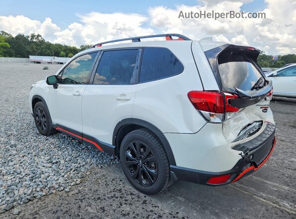 JF2SKARC1MH588926 2021 SUBARU FORESTER White უკანა მარცხენა