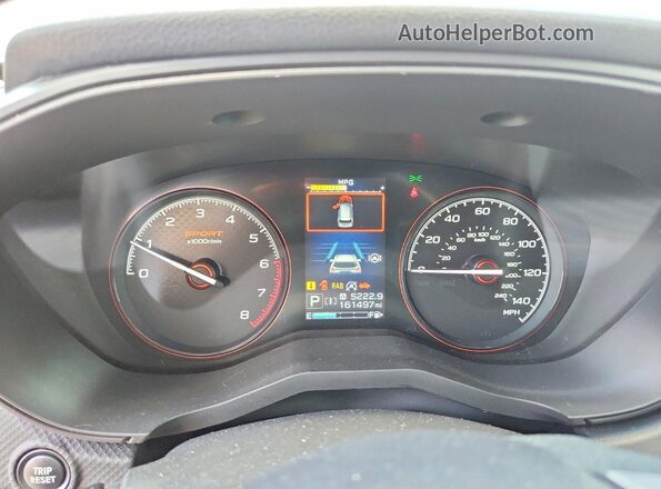 JF2SKARC1MH588926 2021 SUBARU FORESTER White ხელსაწყოთა პანელის ხედი