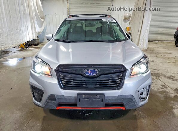 JF2SKARC2LH558834 2020 SUBARU FORESTER Silver Դիմացի տեսք