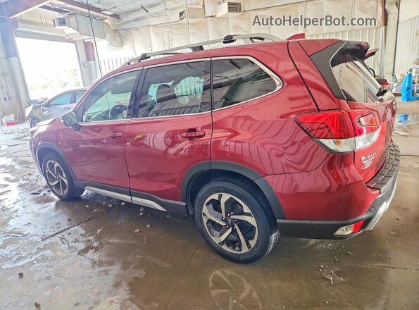 JF2SKARC2NH412176 2022 SUBARU FORESTER Burgundy უკანა მარცხენა