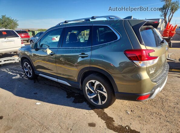 JF2SKARC2PH487656 2023 SUBARU FORESTER Green Задня ліва чверть