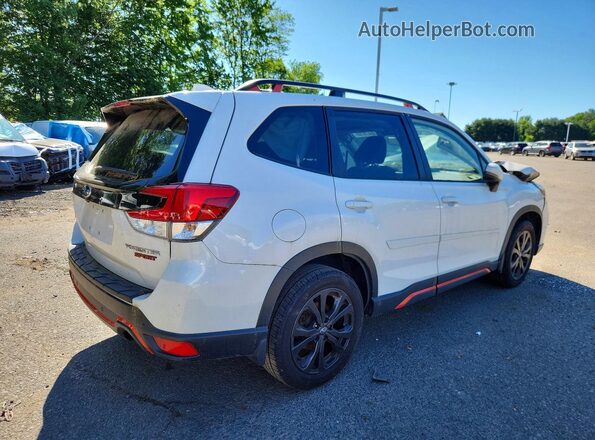 JF2SKARC3MH493736 2021 SUBARU FORESTER White უკანა მარჯვენა