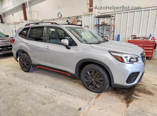 JF2SKARC6MH445485 2021 SUBARU FORESTER Silver Առջևի աջ