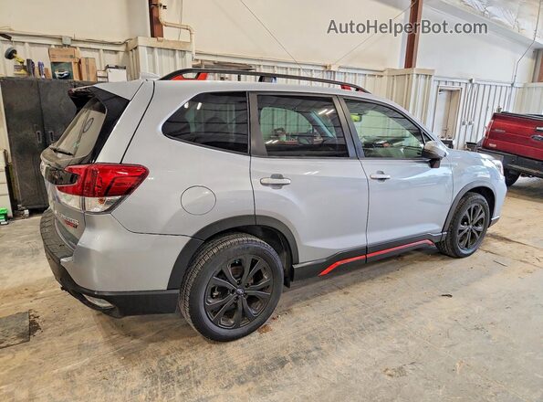 JF2SKARC6MH445485 2021 SUBARU FORESTER Silver Հետևի աջ