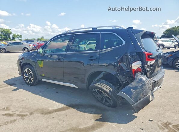 JF2SKARCXNH500912 2022 SUBARU FORESTER Black Հետևի ձախ
