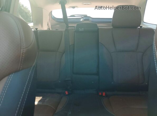 JF2SKARCXNH500912 2022 SUBARU FORESTER Black Հետևի նստատեղերի տեսք