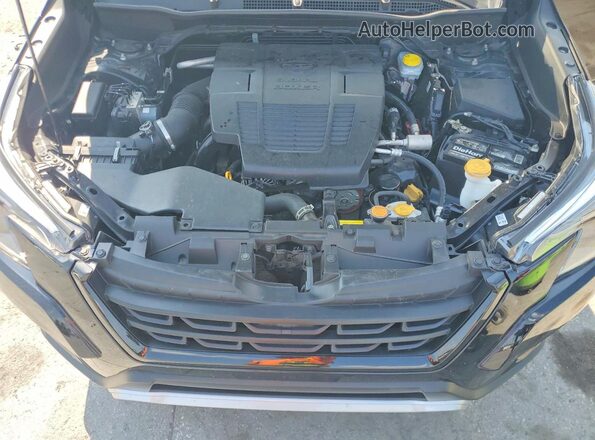 JF2SKARCXNH500912 2022 SUBARU FORESTER Black Շարժիչի բաժամունքի տեսք
