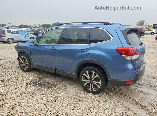 JF2SKASC0MH514097 2021 SUBARU FORESTER Blue Tył lewy