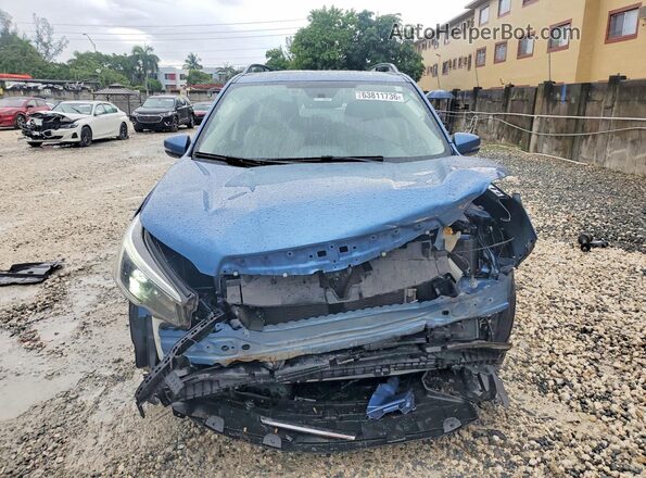 JF2SKASC0MH514097 2021 SUBARU FORESTER Blue Widok z przodu