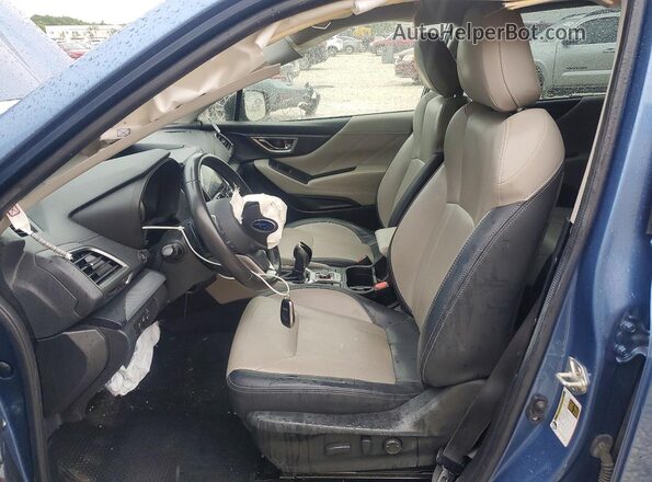 JF2SKASC0MH514097 2021 SUBARU FORESTER Blue Widok wnętrza z przodu