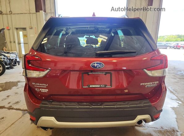 JF2SKAXC4LH456650 2020 SUBARU FORESTER Red Հետևի տեսք