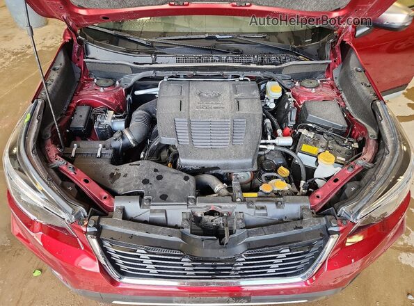 JF2SKAXC4LH456650 2020 SUBARU FORESTER Red Շարժիչի բաժամունքի տեսք