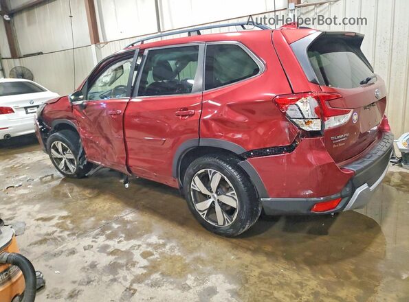 JF2SKAXC7MH524487 2021 SUBARU FORESTER Maroon Rear left