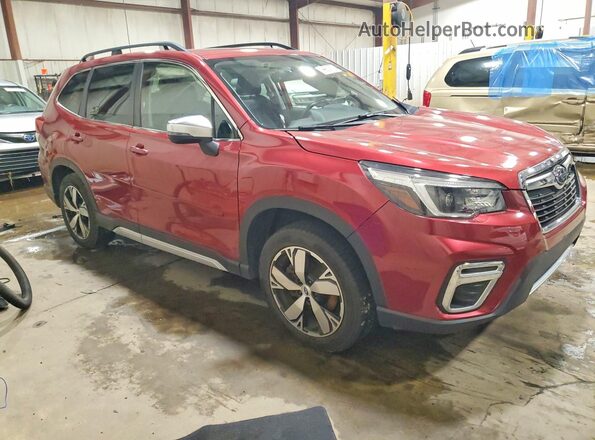 JF2SKAXC7MH524487 2021 SUBARU FORESTER Maroon Front right