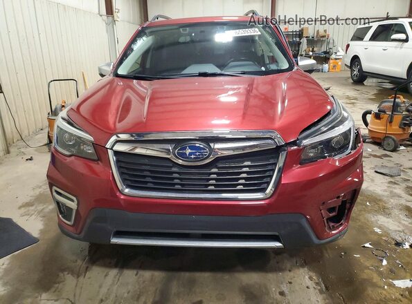 JF2SKAXC7MH524487 2021 SUBARU FORESTER Maroon Front view