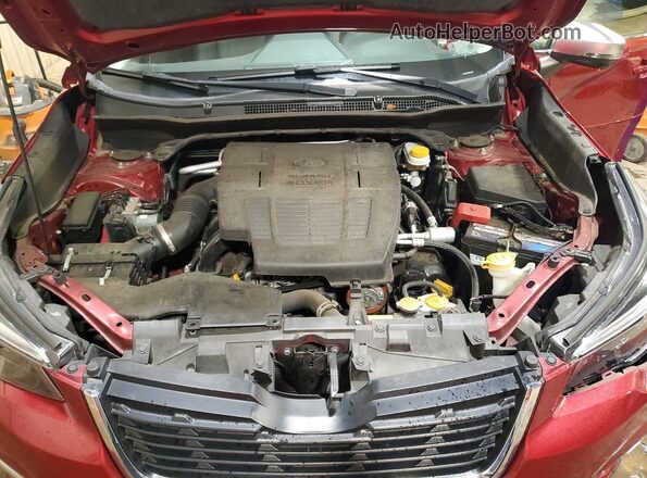 JF2SKAXC7MH524487 2021 SUBARU FORESTER Maroon Engine compartment view
