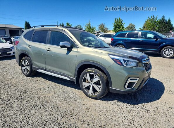 JF2SKAXC9LH450312 2020 SUBARU FORESTER Green Przód prawy