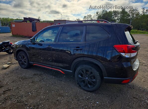 JF2SKEMC6MH505280 2021 SUBARU FORESTER Black Tył lewy