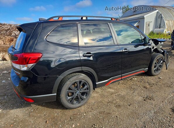 JF2SKEMC6MH505280 2021 SUBARU FORESTER Black Tył prawy