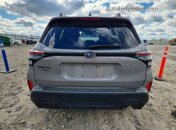 JF2SLDBC3SH503588 2025 SUBARU FORESTER Silver უკანა ხედი
