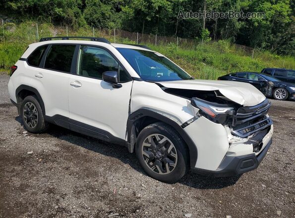 JF2SLDBC8SH479417 2025 SUBARU FORESTER White Front right