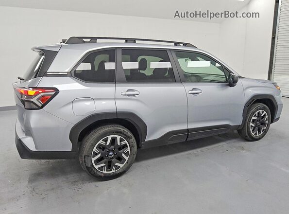 JF2SLDBCXSH532845 2025 SUBARU FORESTER Silver Հետևի աջ