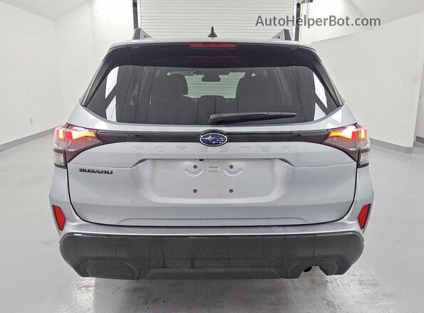 JF2SLDBCXSH532845 2025 SUBARU FORESTER Silver Հետևի տեսք