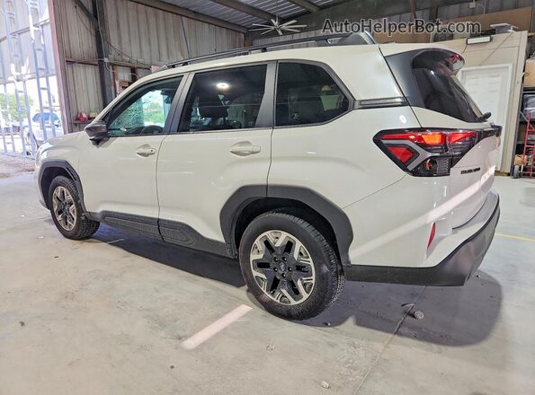 JF2SLDBCXSH593712 2025 SUBARU FORESTER White Задня ліва чверть