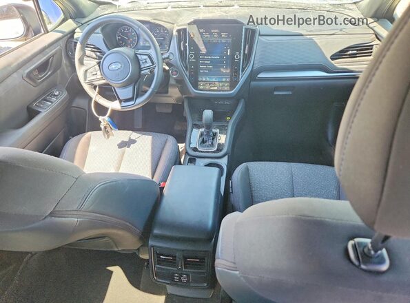 JF2SLDDC3SH402189 2025 SUBARU FORESTER Charcoal წინა პანელის ხედი