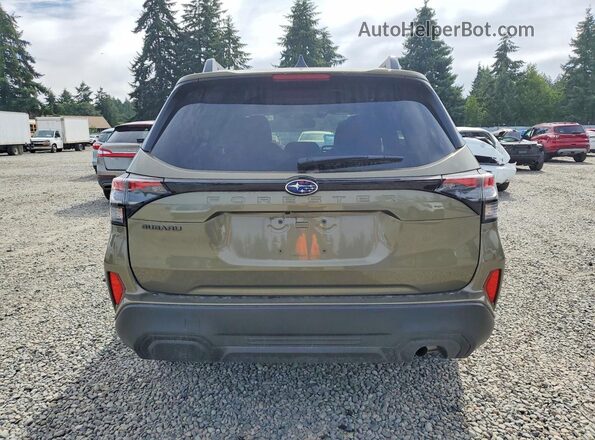 JF2SLDDC5SH617430 2025 SUBARU FORESTER Green Vista trasera