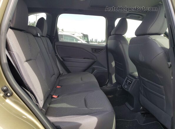 JF2SLDDC5SH617430 2025 SUBARU FORESTER Green Vista interior trasera
