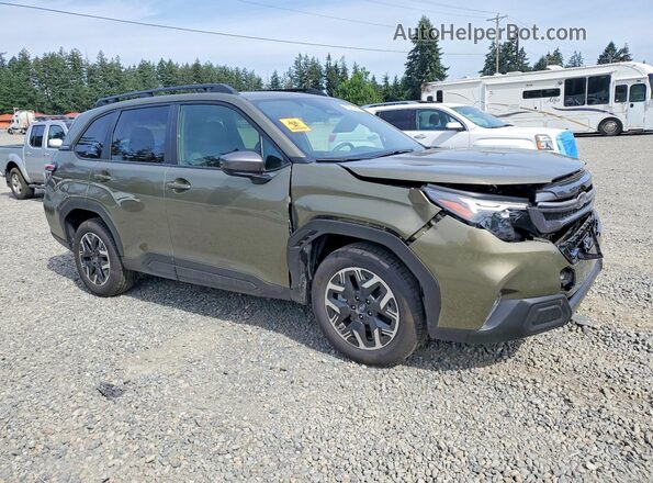 JF2SLDDC5SH617430 2025 SUBARU FORESTER Green Delantero derecho