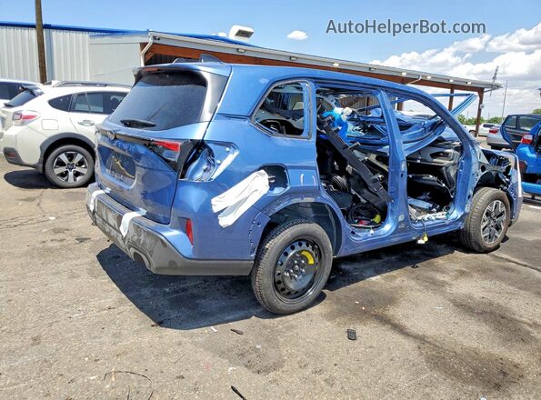 JF2SLDDCXSH557452 2025 SUBARU FORESTER Blue უკანა მარჯვენა