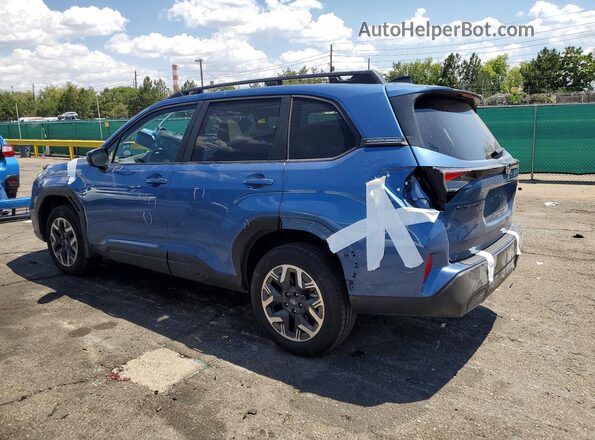 JF2SLDDCXSH557452 2025 SUBARU FORESTER Blue უკანა მარცხენა
