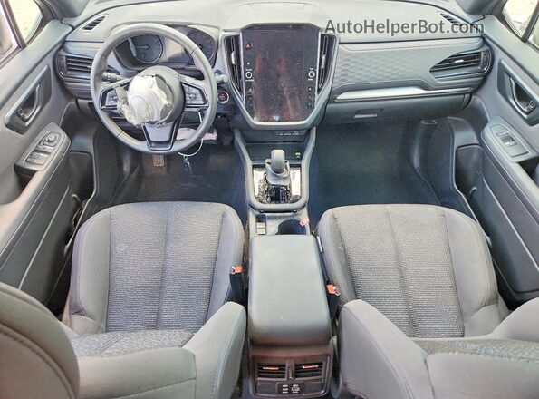 JF2SLDDCXSH576728 2025 SUBARU FORESTER White Вид панелі приладів