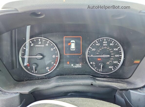 JF2SLDDCXSH576728 2025 SUBARU FORESTER White Вид щитка приладів