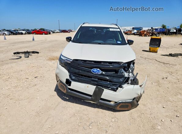 JF2SLDFC6SH400417 2025 SUBARU FORESTER White წინა ხედი