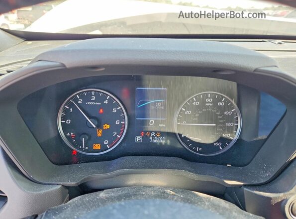 JF2SLDHC6SH463143 2025 SUBARU FORESTER White ხელსაწყოთა პანელის ხედი