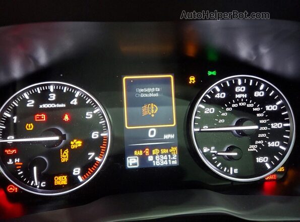 JF2SLDRC6SH510038 2025 SUBARU FORESTER Gray Вид щитка приладів
