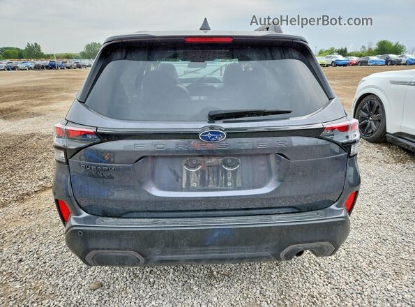 JF2SLDRC8SH456192 2025 SUBARU FORESTER Black Вид ззаду