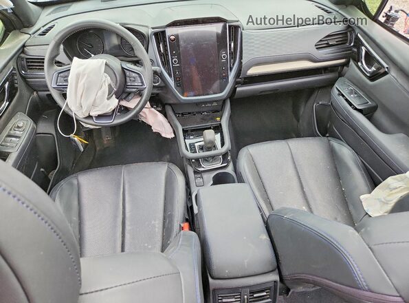 JF2SLDRC8SH456192 2025 SUBARU FORESTER Black Вид панелі приладів