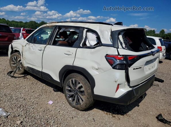 JF2SLDTC4SH618053 2025 SUBARU FORESTER White Հետևի ձախ