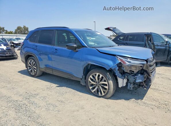 JF2SLDTCXSH460284 2025 SUBARU FORESTER Синий Передняя правая четверть