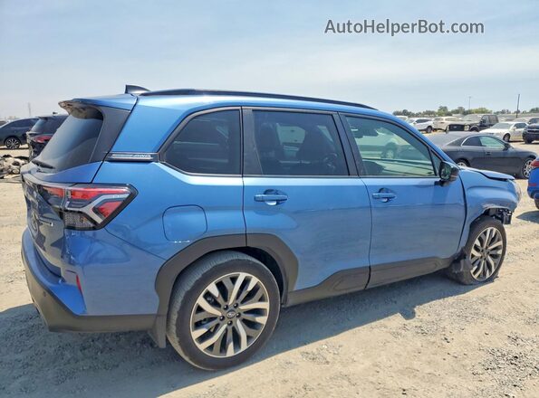 JF2SLDTCXSH460284 2025 SUBARU FORESTER Синий Задняя правая четверть