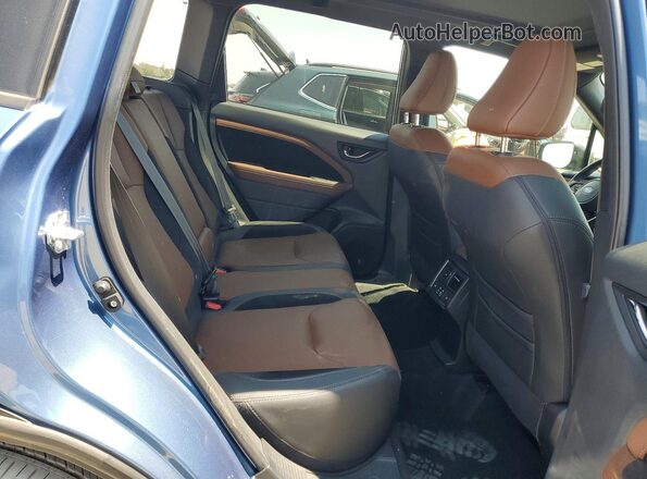 JF2SLDTCXSH460284 2025 SUBARU FORESTER Синий Вид задней части салона