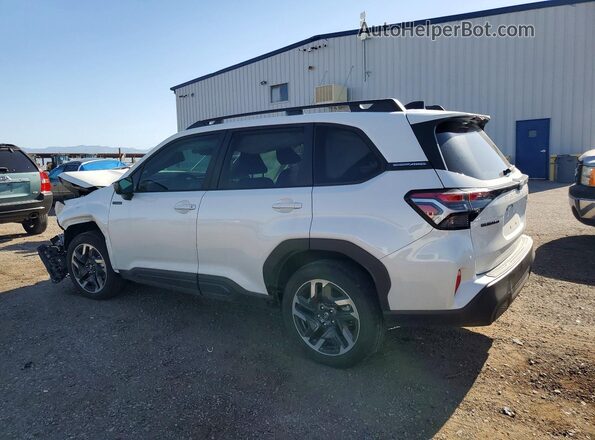 JF2SLSED9SH427593 2025 SUBARU FORESTER White უკანა მარცხენა