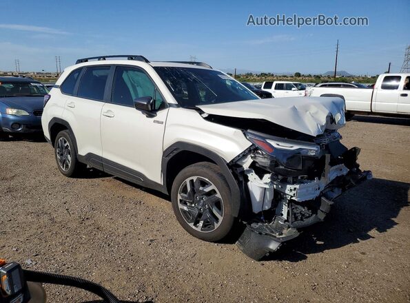 JF2SLSED9SH427593 2025 SUBARU FORESTER White წინა მარჯვენა