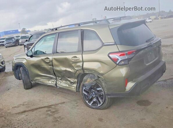 JF2SLSRD9SH444257 2025 SUBARU FORESTER Green Rear left