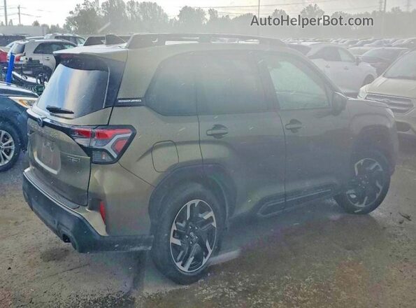 JF2SLSRD9SH444257 2025 SUBARU FORESTER Green Rear right